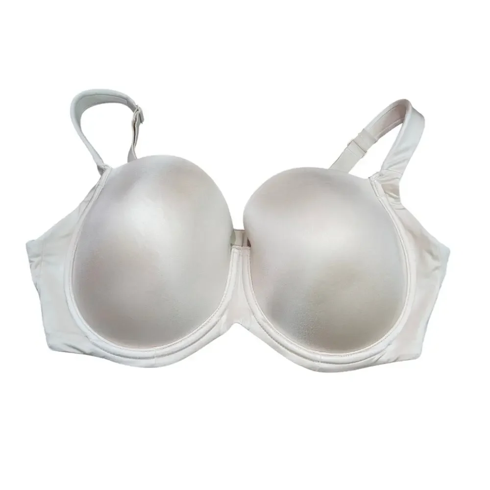 Soma Stunning Support Smooth Full Coverage Bra Pale Sane Size 38DDD